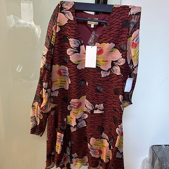 Brand new JOIE, Odilia Silk Mini Dress Size 10 - Picture 5 of 5